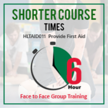 first aid course length